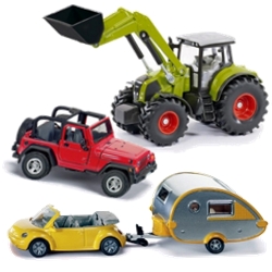 Legetøjsbiler og modelbiler fra Siku og andre gode mærker