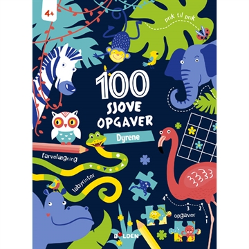100 sjove opgaver: dyrene