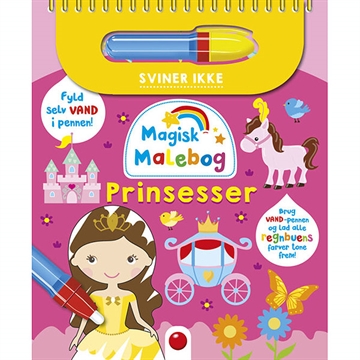 Magisk malebog: prinsesser