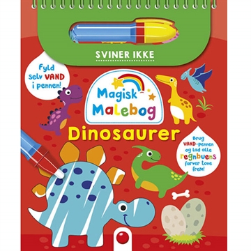 Magisk malebog: dinosaurer