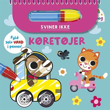 Magisk malebog: Køretøjer med dyr