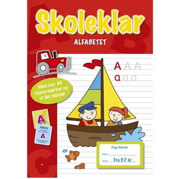 Skoleklar alfabetet