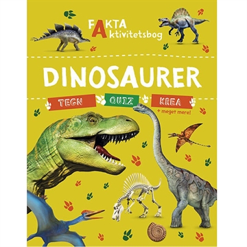 Fakta & aktivitetsbog: dinosaurer