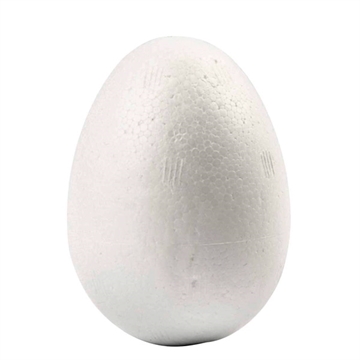 Æg, polystyren, 6 cm høje