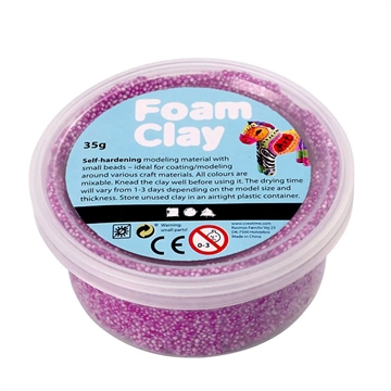 Foam Clay, neon lilla