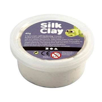 Silk Clay, hvid