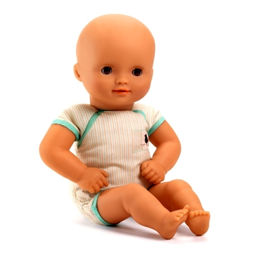 Baby dukke, Green 32 cm