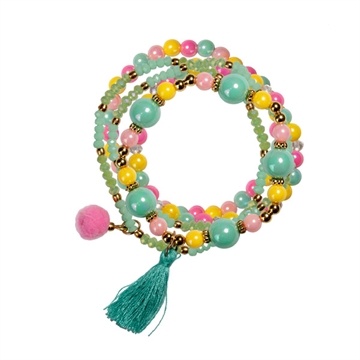 Armbånd, 5pcs., Mango Tango