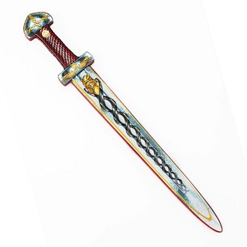Viking sværd, rødt