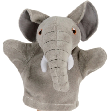 Min første hånddukke: elefant