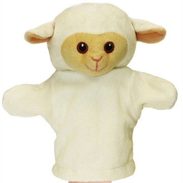 Min første hånddukke: lam