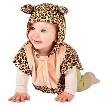 Leopard kappe 1 - 4 år