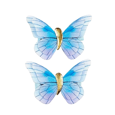 Hårklips florence sommerfugl