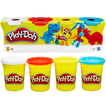 Play-Doh, 4 klassiske farver