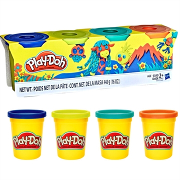 Play-Doh, 4 vilde farver